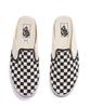 Vans Classic Slip-On Mule - (Checkerboard) Black:White/ Vn0004Kteo11