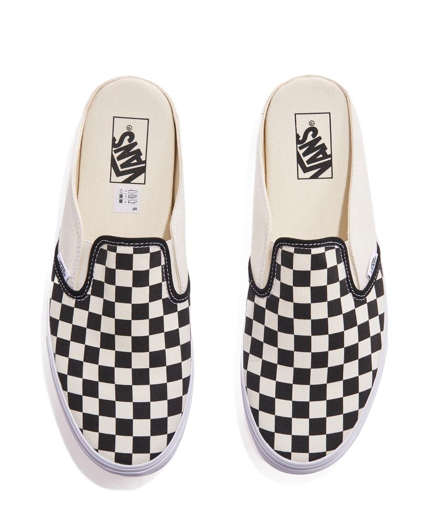 Vans Classic Slip-On Mule - (Checkerboard) Black:White/ Vn0004Kteo11