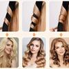 6PCS Heatless Curling Rod Headband Soft Hair Curler No Heat Hair Rollers Overnight Lazy Curls Sleeping Cap Comb Styling Tools