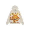 High Street Style Embroidered Rhinestone Hooded Sweatshirt Teenagers