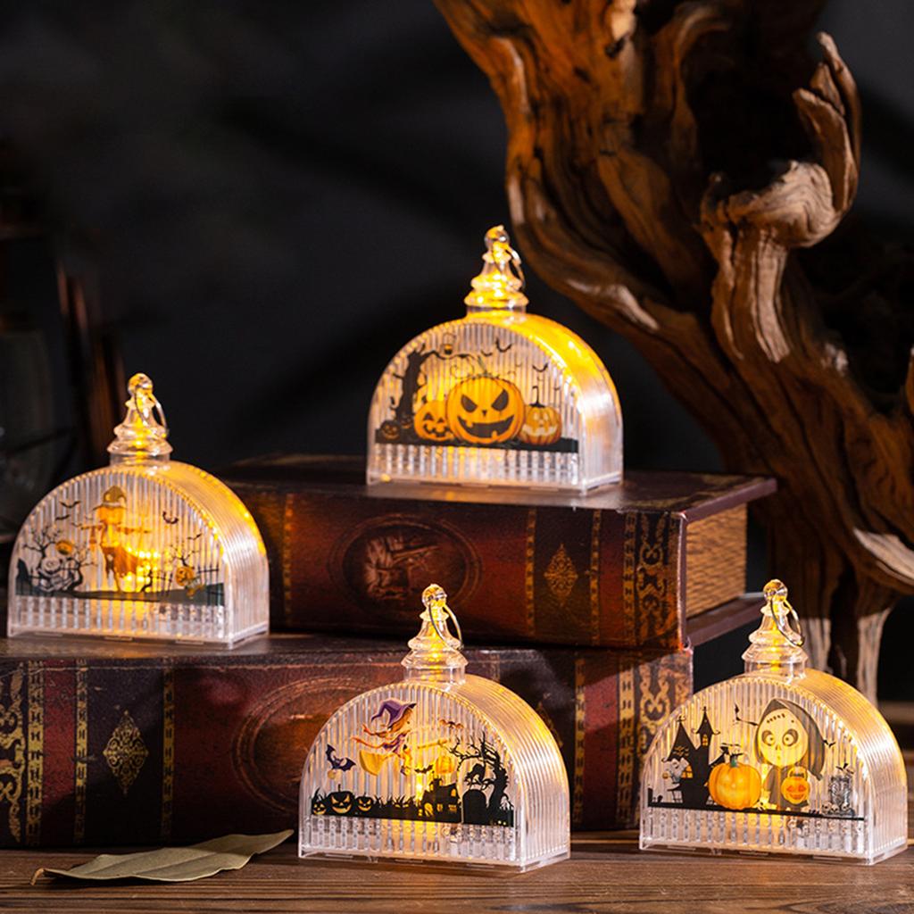 Halloween Pumpkin Lantern Children"s Portable Halloween Halloween Decoration Ornament Luminous