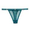 Light European Style Metal Design Sense Spice Girl Thong Thin Sexy Polka Dot Lace Hollow Strip Seduction Underwear Women
