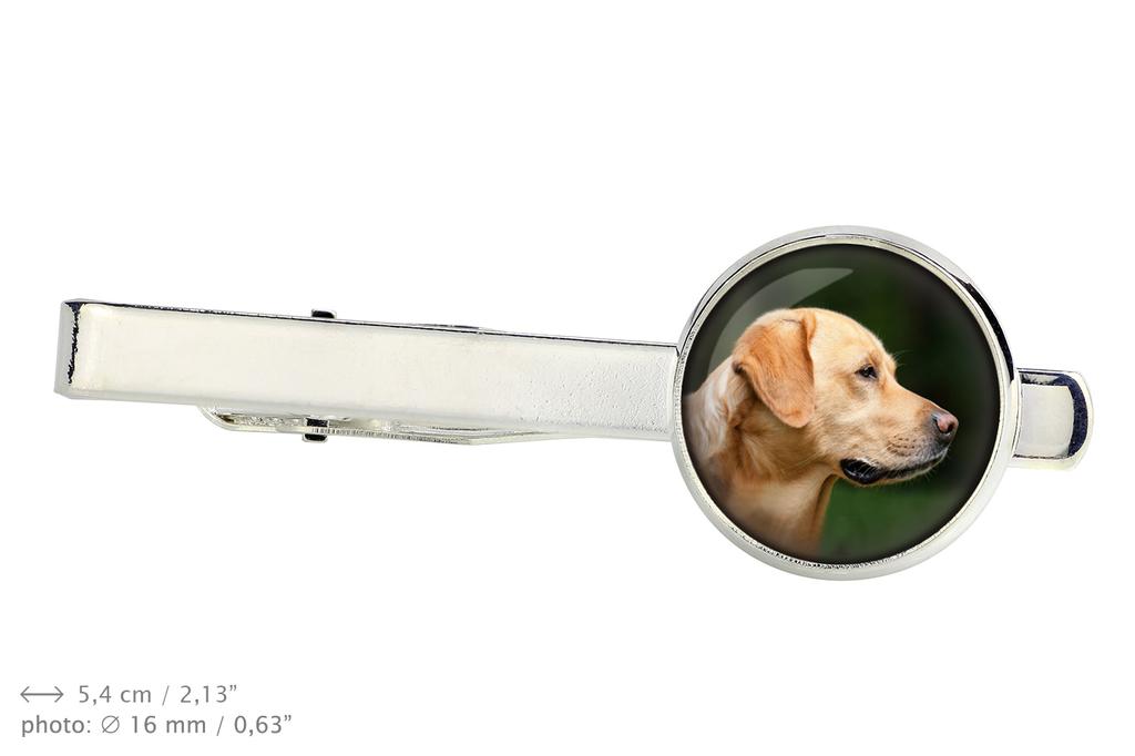 Labrador Retriever - cufflinks and tie with your photo, a suit decoration, men's jewelry from the Art-Dog brand.