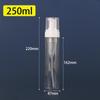 100/120/150/200/250 ml Lotion Skumpumpeflaske Dispenser Tom Påfyllbar For Håndsåpe Sjampo Rensemiddel Beholder Bærbar Reise