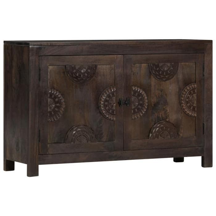 Maison Exclusive - Buffet avec dessin sculpté 110x35x70 cm Bois de manguier massif