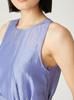 Clear Line Dress FWFO254261 BLU 1 Semi-sheer