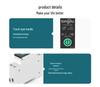 Graffiti Smart WiFi Circuit Breaker: Over/Undervoltage Protection, 1-63A, Wireless Remote Control via Mobile.