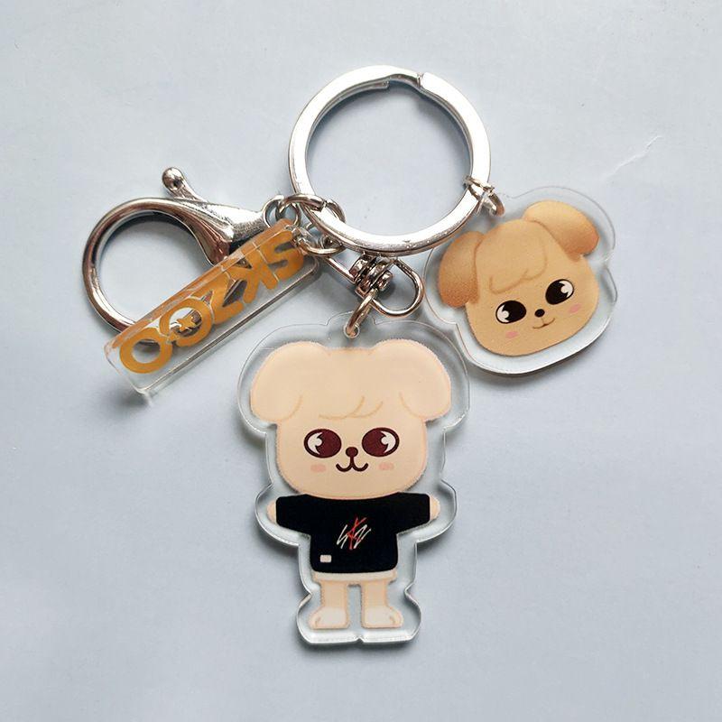 Stray Acrylic Keychain Kids Cartoon Kpop Fans Gift Collection Pendant