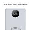 LED Camping Light Integrated Battery Box for 16 Slots 21700 Batteries DIY Charging Case with Multi Function