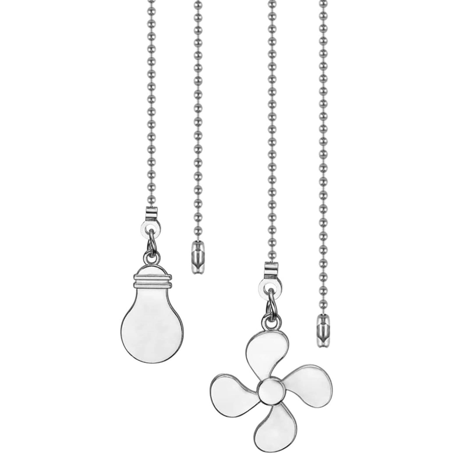 

Удлинитель цепи для потолочного вентилятора из стали Удобный удлинитель цепи для потолочного вентилятора для легкого доступа к выключателю в домашнем декоре