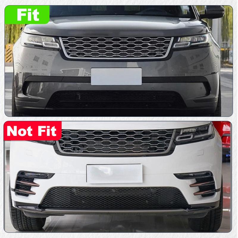 LR115672 Car Front Bumper Lower Air Deflector Left /Right for Land Rover Range Rover Velar Base, S, SE, and SVA trims 2017–2024