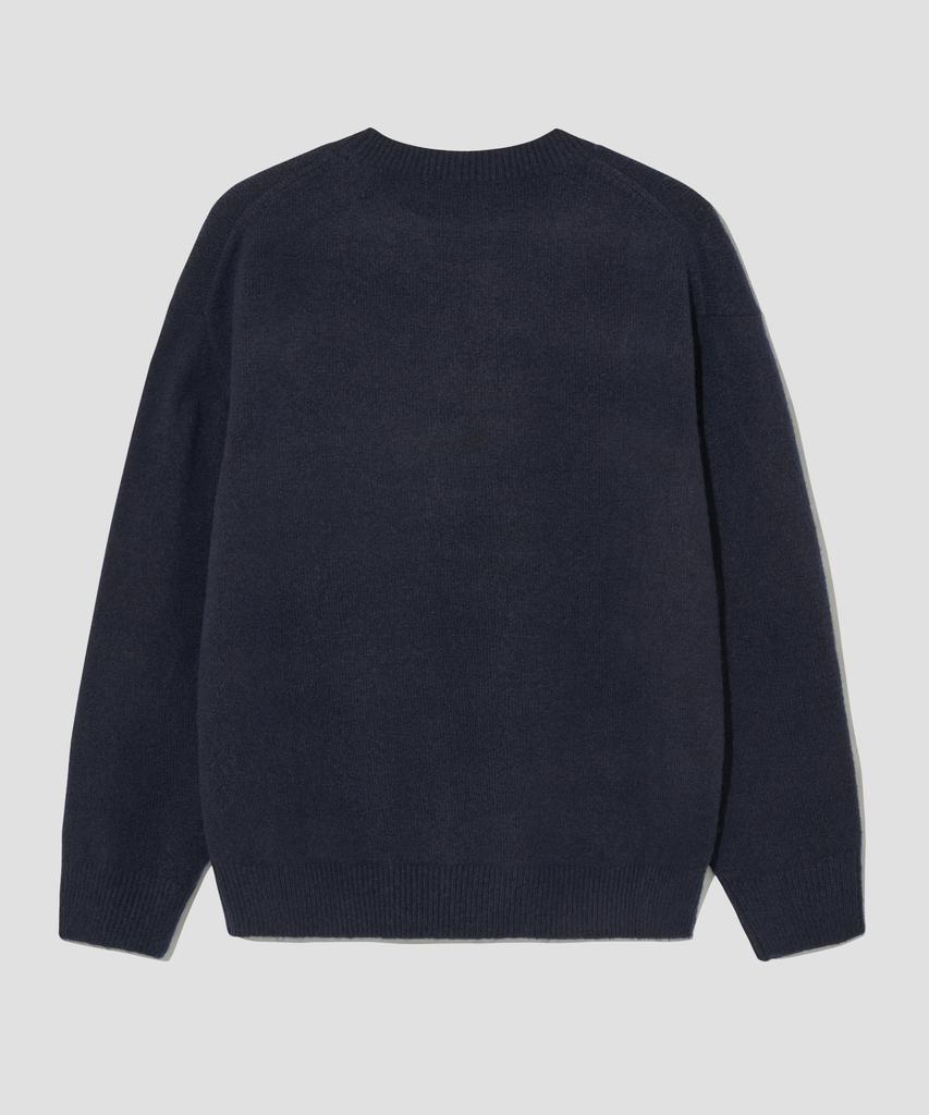 AGOD Signature Daily Crewneck Knit [Navy]