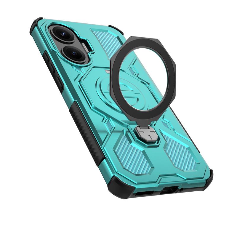 For Xiaomi Redmi Turbo 4 Pro Case Cover Holder Magnetic Wireless Charging Protective Phone Cases For Redmi Turbo 4 Pro Funda