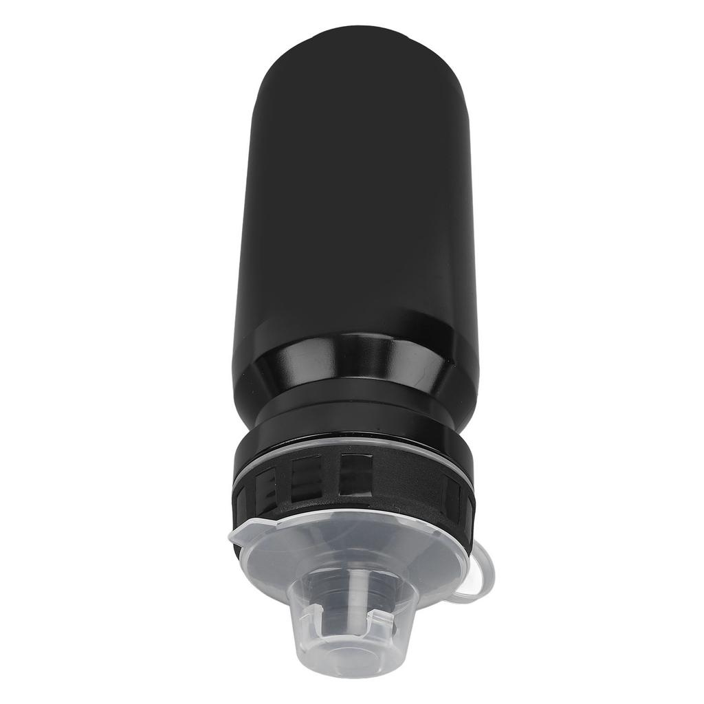 600ml Bike Water Bottle PP Plastic Portable Water Container for Outdoor Sports Hiking Road Mountain Cycling Black
