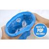 Ice Cube Maker, Bac à Glaçon Silicone Ice Cube Magique Magic Glacon Moules à Glace Seau Ice Silicone avec Couvercle pour Cocktail