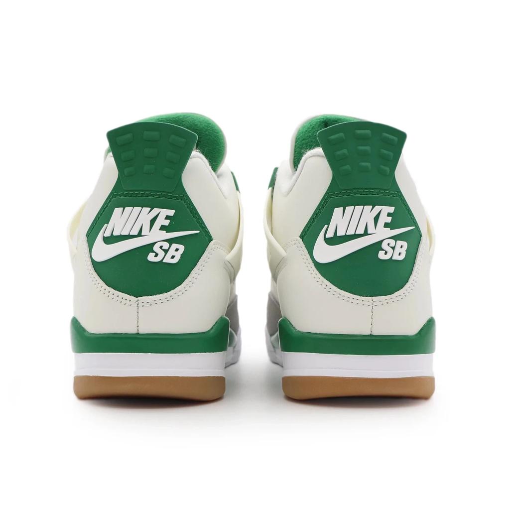 DR5415-103 Nike Air Jordan 4 Retro SB Low Pine Green White Sail (Men's)