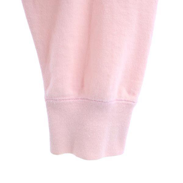 Papas Back Print Long Sleeve Sweat Trainer 50 Pink Pullover Men's Used
