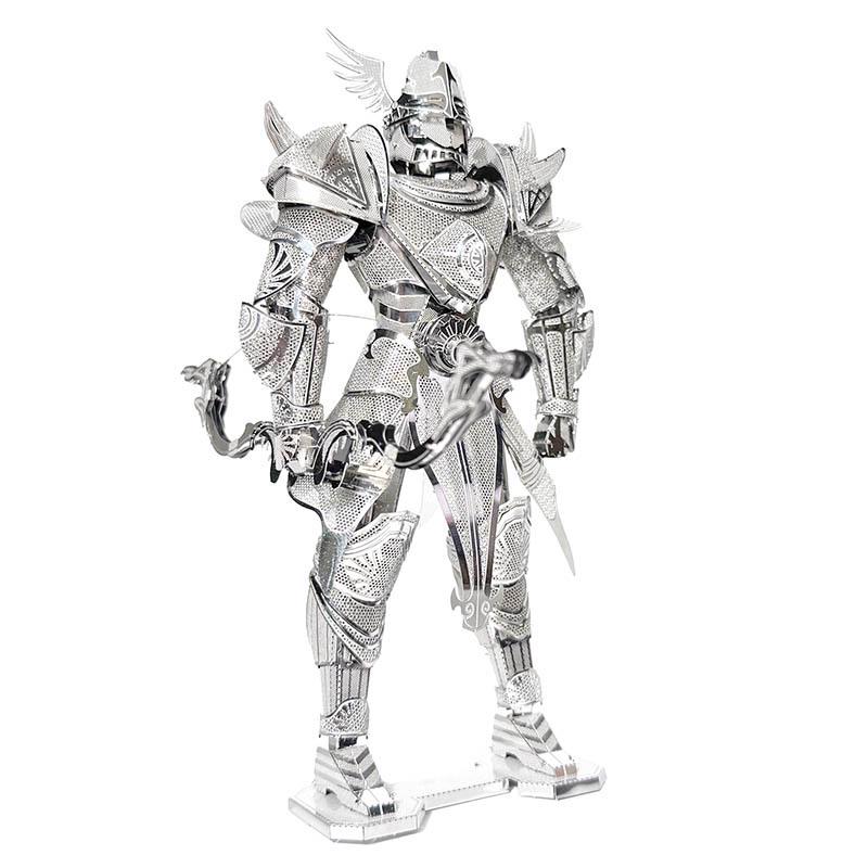 Mad Model: 3D Knight Bow Metal Puzzle - Adult Decompression Toy, Handmade Gift