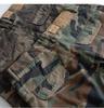 Heavyweight Cotton Men's Harajuku Retro Camo Workwear Shorts