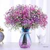 Baby's Breath Dried Flower Bouquet - Real Decorative Flowers for Living Room and Gift Packaging