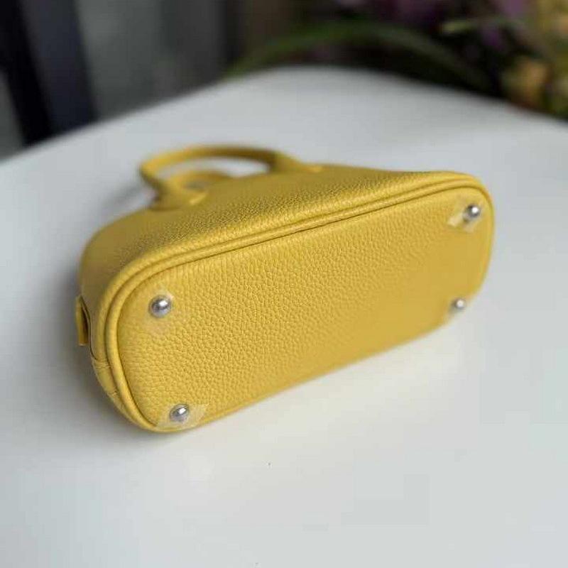 Leather women's bag Li pattern 19 mini shell bag fashion high-end portable messenger temperament bowling bag