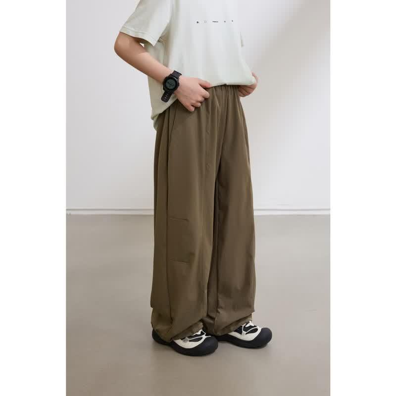 Summer 2026 Kids' Quick-Dry Loose Wide-Leg Pants