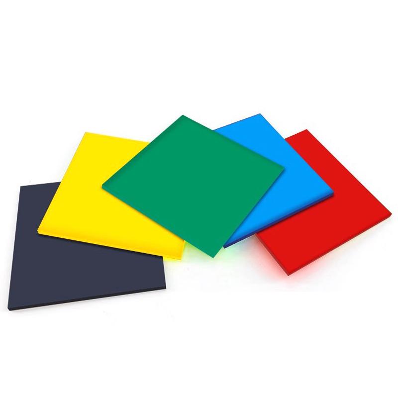 1pcs Colorful Acrylic Sheet PMMA Plastic Plate Plexiglass Signs Tinted Sheets For DIY Billboard Laser Cutting Thick 2/3/4/5mm
