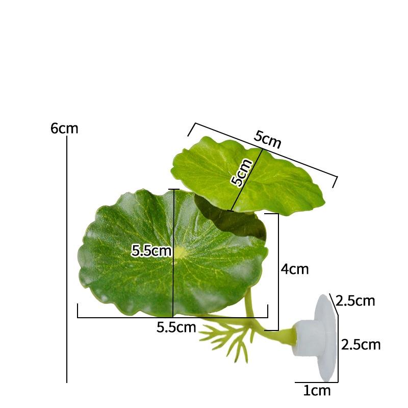 Simulated Leaves Artificial Fish Resting Leaf Fake Aquarium Plant Fish Tank Landscaping Leaf Betta Fish Spawning Leaves Hammock
