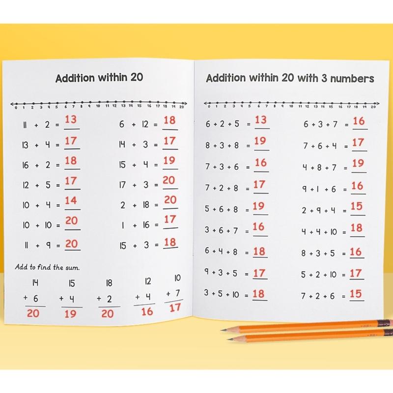Number Line Workbook Exercise Notebook for Middle High School Math Curriculum Quality Paper for Teachers and Students
