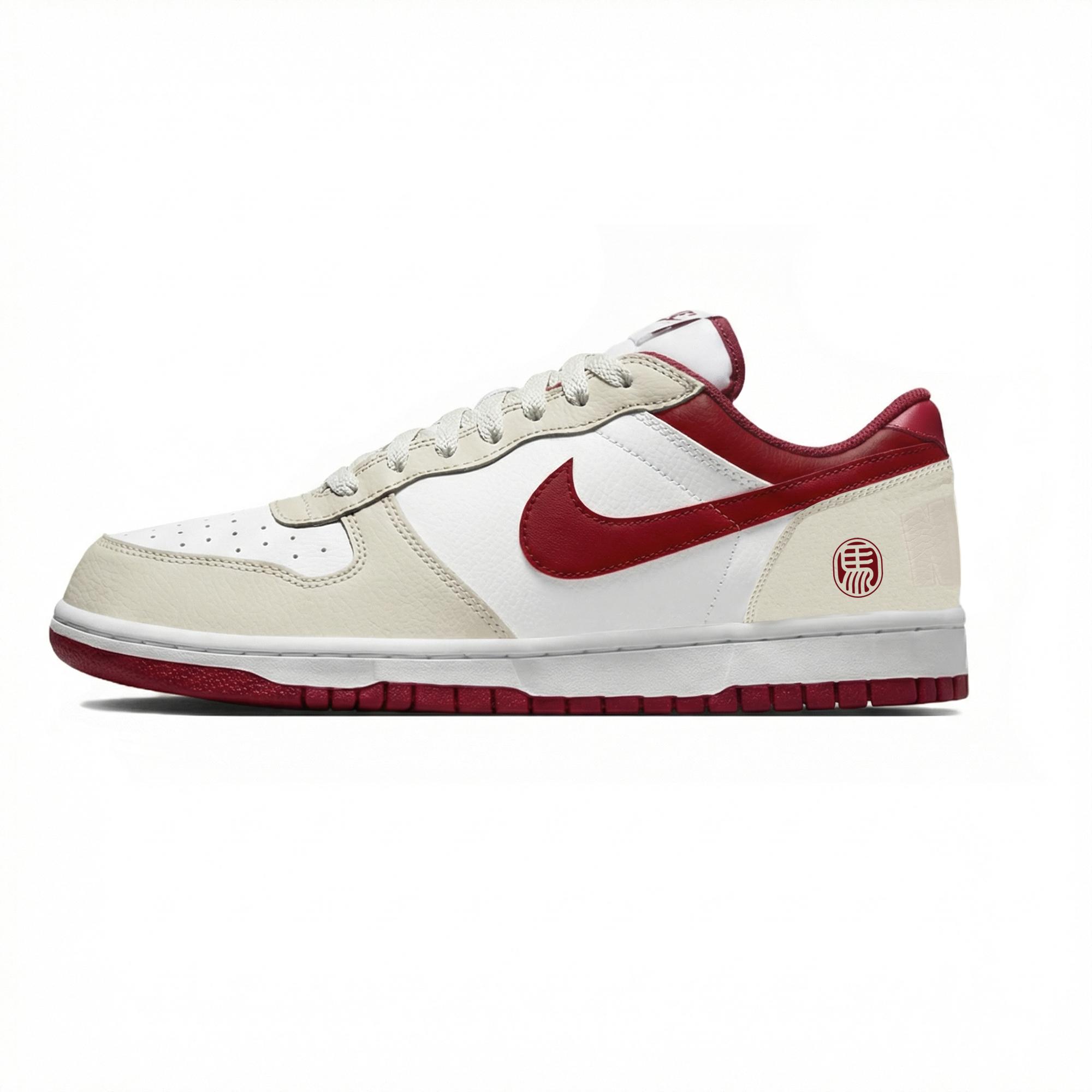 Мужские кеды Nike Big Low top для скейтбординга, цвет экрю 355152-150(Команда399-) 40