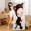 Y-Yoshitomo Nara Art Lovely Melancholy Microfiber Beach Towel Absorbent Quick Dry Soft Yoga Swimming Resort Mountain Climbing
