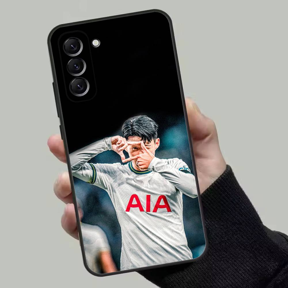 Football S-Son H-Heung-minS Phone Case For Samsung Galaxy A13,A21s,A22,A31,A32,A52,A53,A71,A80,Soft Black Shell