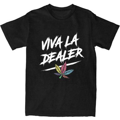 Man T-Shirt Viva La Dealer Sdp Band T-Shirts Hip Hop Germany Hip Hop Music Band Summer Tee Shirt Casual Cotton Clothing Gift