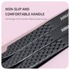 ANNAFRIS High-end Fiber Tip Lash Tweezers Stainless Steel Straight Head Curved Tip Eyelash Extension Tweezer Makeup Tools