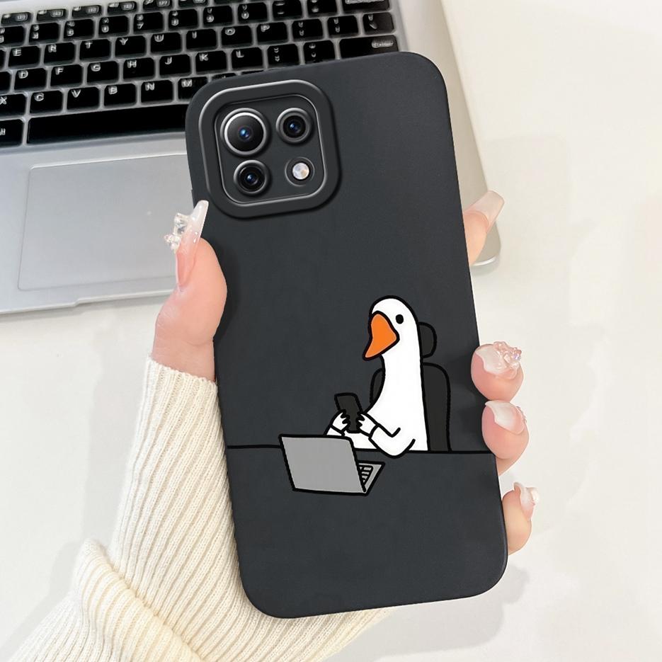 For Xiaomi Mi 11 Lite 5G Case Cute Cartoon Cover Shockproof Soft TPU Phone Case For Xiaomi Mi 11 Lite NE 5G 11Lite Mi11Lite Bags