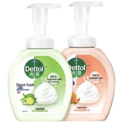 Dettol Hyaluronic Acid Foaming Hand Wash - Grapefruit & Lime Twin Pack