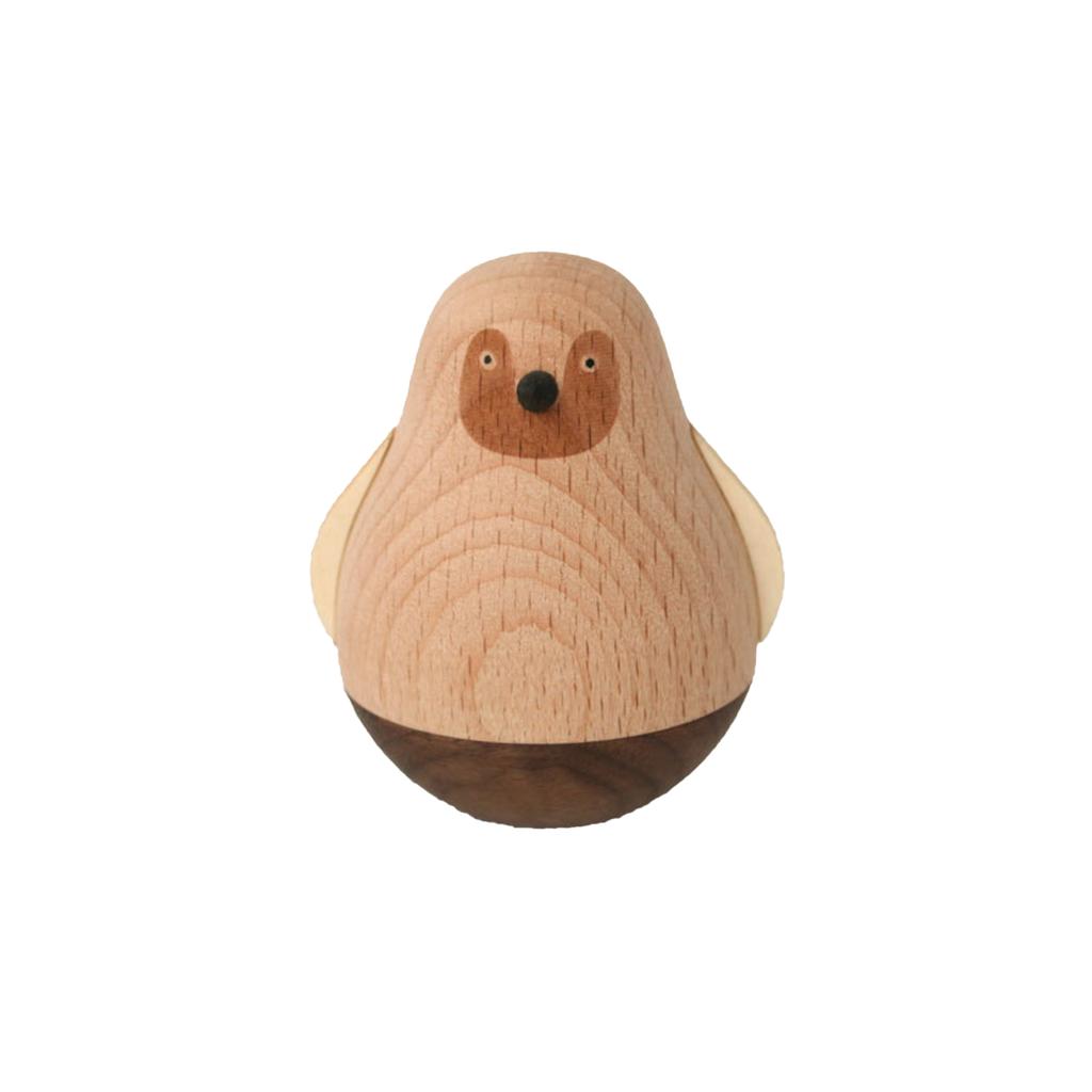 Wooden Figurine for Home Decor, Desk Ornament and Collectible Gift