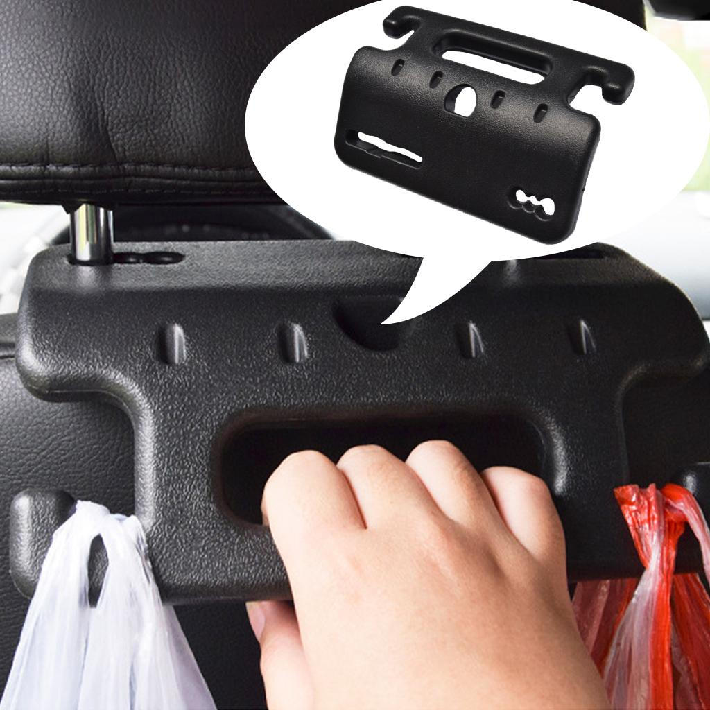 Back Armrest Purse Groceries Multi-Functional Organizer Holder Car Backrest Clothes Rack Hook Pocket