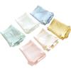LANGSHA Modal Women's Underwear, 50 Count Mid-Rise Seamless Naked Feel Ladies' Panties, Antibacterial Pure Cotton Crotch Triangle Briefs, XL