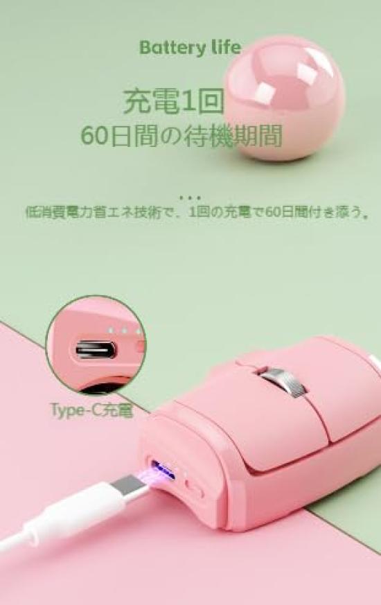 Wireless Finger Can Be Used Vertically or For Lying Compatible with LINUX Mouse, Mouse, Bluetooth, 2.4 GHz, Horizontally, One-handed, Rechargeable,