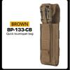 Quick Tourniquet Pouch, MOLLE System Waist Bag, Easy Install Outdoor Accessory, Tactical Storage Pouch for CS Shooting, Camping & Emergency Survival