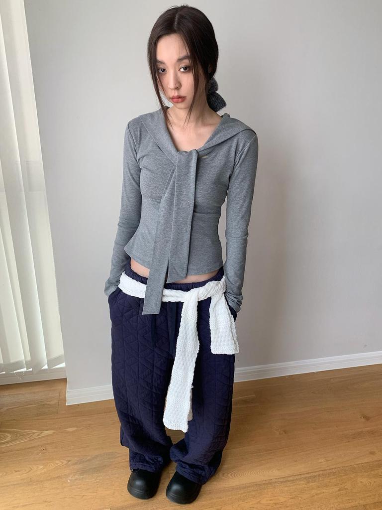 Dorothys Winter Diamantgesteppte Lockere Freizeit-Wanderhose