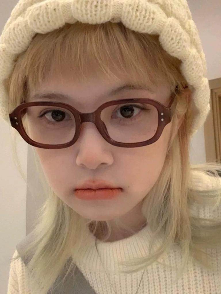 Vintage Square Frame Eyeglass Women Red Computer Reading Glasses Clear Anti Blue Light Blocking Eyewears Decorative Goggles