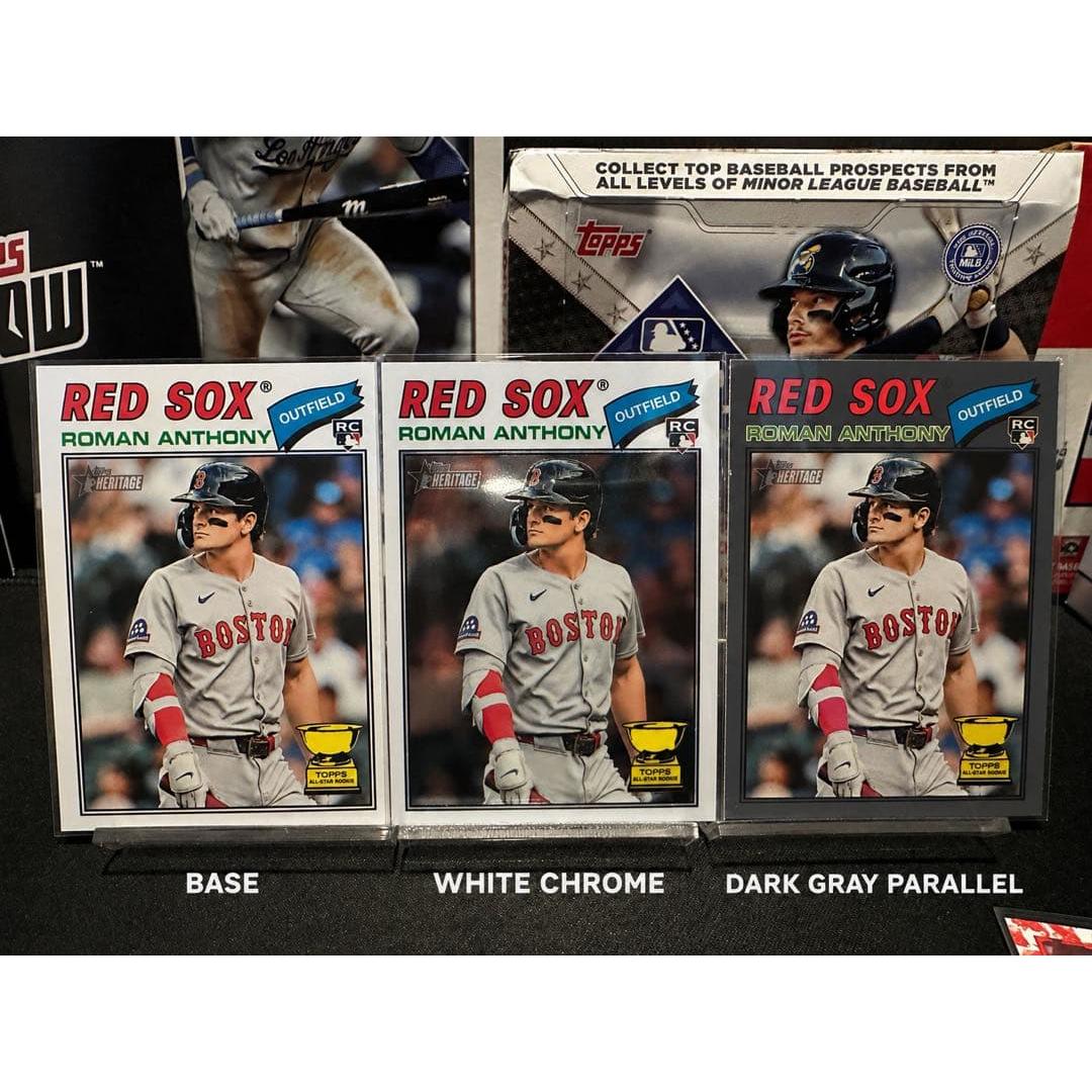 Used Topps heritage 2026 Roman Anthony set
