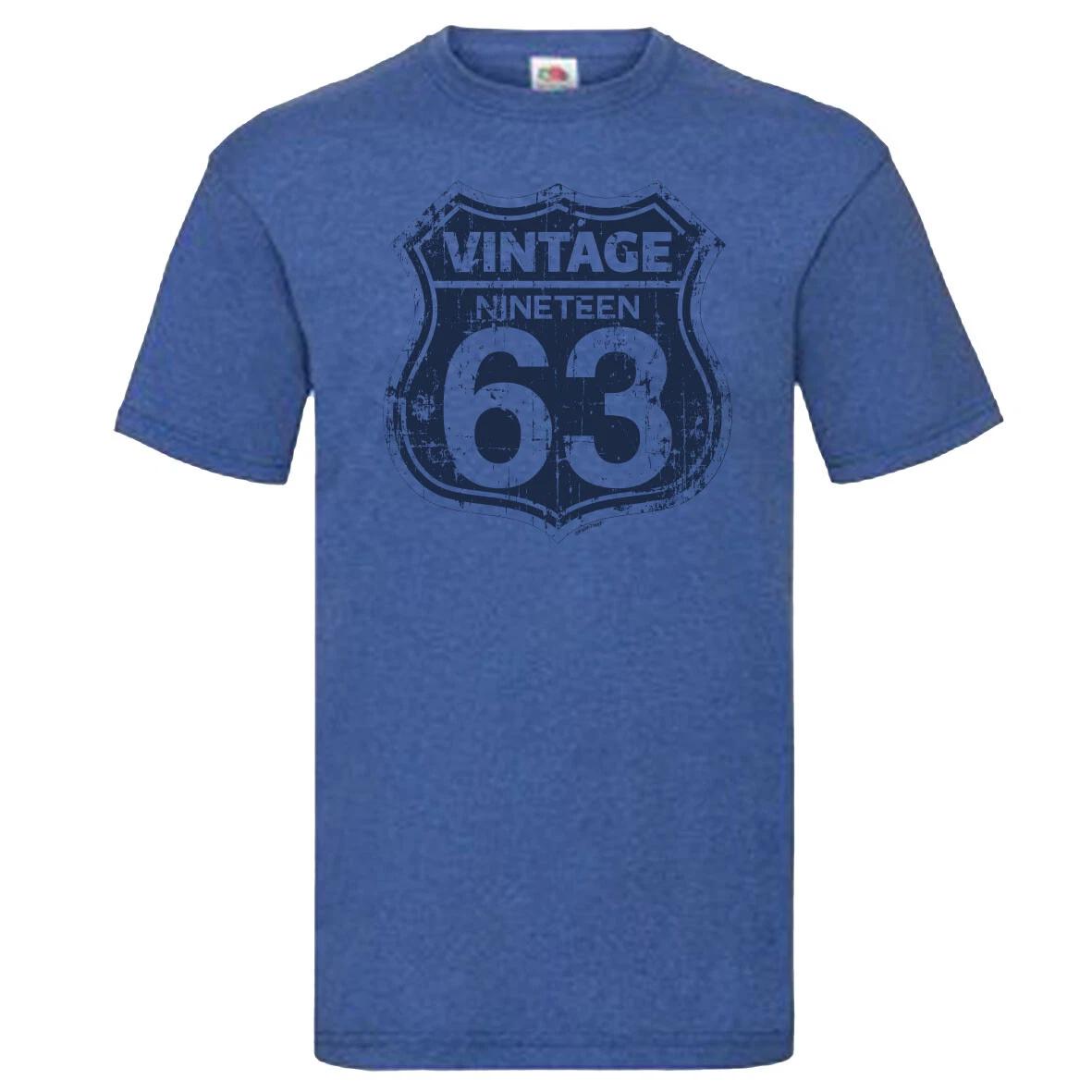 Vintage 1963 T-Shirt Birthday Gift M