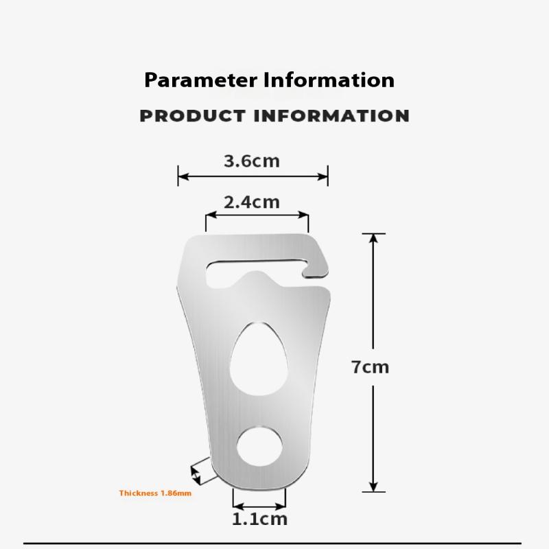 Stainless Steel Wind Buckle,Tent Adjuster, Wind Buckle Camping Rope Buckle,Tent Fastening Accessories Tent Quick Knot Buckle