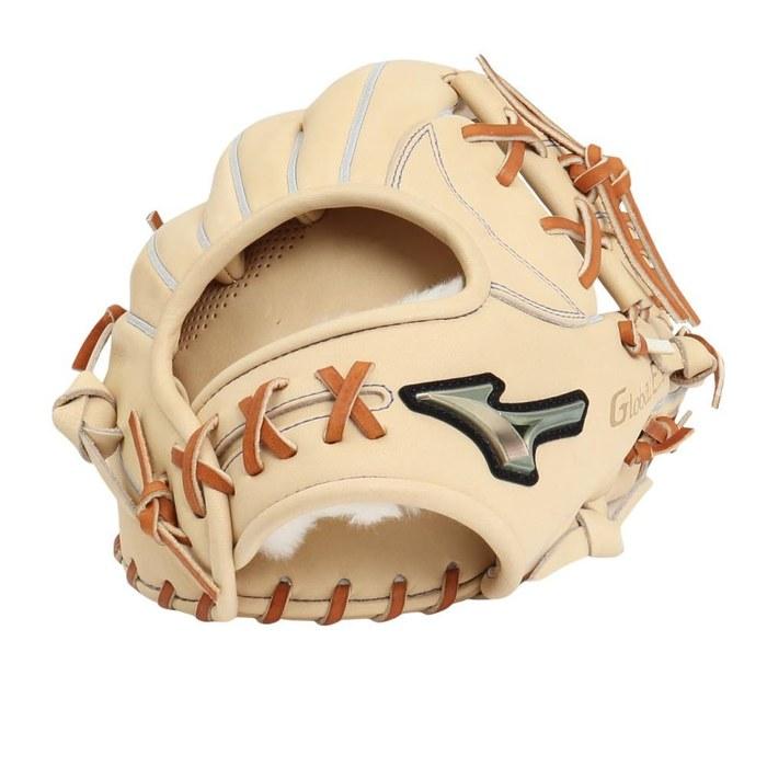 Mizuno Hard Baseball Glove Infield Global Elite Hselection SIGNA AXI 1AJGH31403 8049 (Beige)