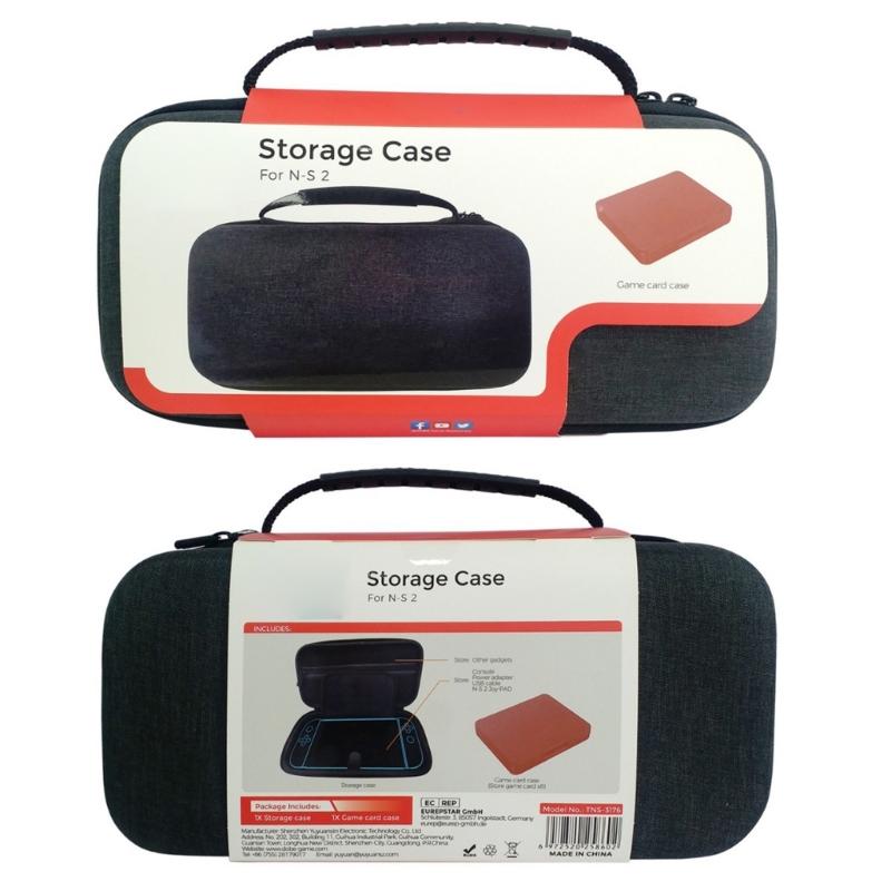 Lightweight Waterproof Protective Travel Carrying Case Shockproof Storage Bag Dustproof Suitable for SW2 Gaming Consoles