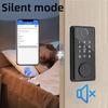 Bluetooth-compatible Smart Card Digital Code Lock Aluminum Zinc Zinc Alloy Keyless Entry Lock  Home Security