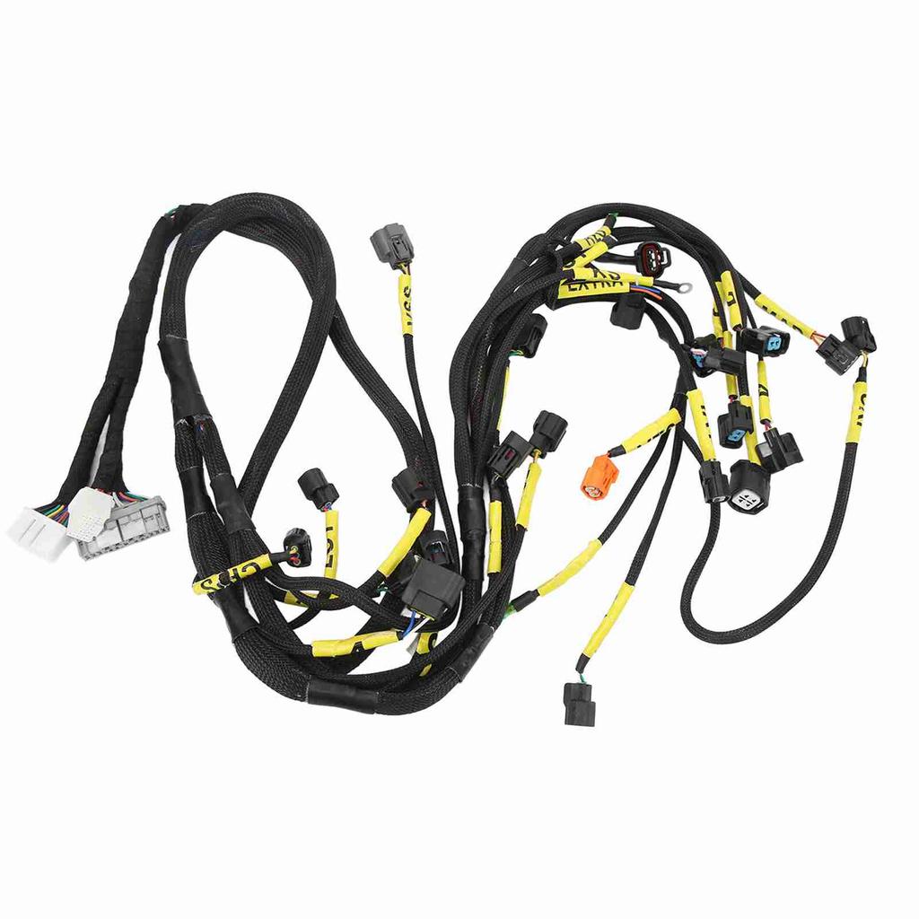 Engine Cable Harness Flexible Insulation Engine Wiring Harness Replacement for Acura K20 K24